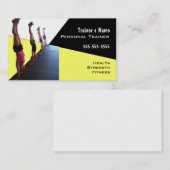 パーソナルトレーナー 名刺 (正面/裏面)