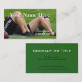 パーソナルトレーナー 名刺 (正面/裏面)