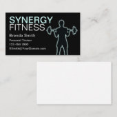 パーソナルトレーナー 名刺 (正面/裏面)
