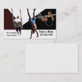 パーソナルトレーナー 名刺 (正面/裏面)