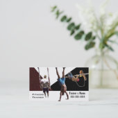 パーソナルトレーナー 名刺 (スタンド正面)