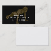 パーソナルトレーナー 名刺 (正面/裏面)