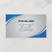 パーソナルトレーナー-名刺 名刺 (裏面)