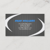 パーソナルトレーナー-名刺 名刺 (裏面)