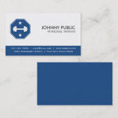 パーソナルトレーナー-専門の名刺 名刺 (正面/裏面)