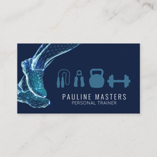 パーソナルトレーナー | 走の | 機器フィットネス 予約カード (正面)
