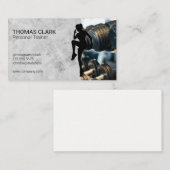 パーソナルトレーナー |重み 名刺 (正面/裏面)