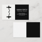 パーソナルトレーナー | Barbell 名刺 (正面/裏面)