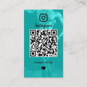 パーソナルトレーナー Instagram QRコードコネクト 名刺 (裏面)