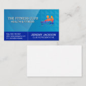 パーソナルトレーニングセッション |フィットネス 名刺 (正面/裏面)