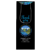 パーソナルニュージーランドサウスアイランドワイン抱き枕 ワインギフトバッグ (正面)