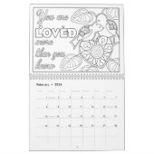 パーソナルパワーカラー カレンダー (2月 2026)