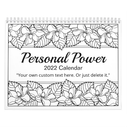 パーソナルパワーカラー カレンダー (カバー)