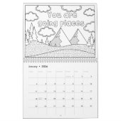 パーソナルパワーカラー カレンダー (1月 2026)