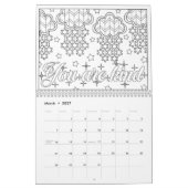パーソナルパワーカラー カレンダー (3月 2027)