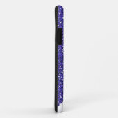 パーソナルパープルグリッター Case-Mate iPhoneケース (裏面/右)