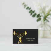 パーソナルフィットネスコーチ 名刺 (スタンド正面)