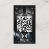 パーソナルフィットネストレーナモダンー&トレンディーインスタグラム 名刺 (裏面)