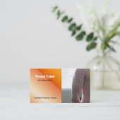 パーソナルフィットネストレーナー 名刺 (スタンド正面)