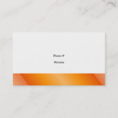 パーソナルフィットネストレーナー 名刺 (裏面)