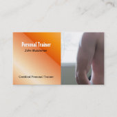 パーソナルフィットネストレーナー 名刺 (正面)