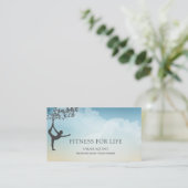 パーソナルフィットネストレーナー 名刺 (スタンド正面)
