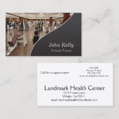 パーソナルフィットネストレーナー 名刺 (正面/裏面)