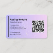 パーソナルブランドヨガインストラクター 名刺 (正面)