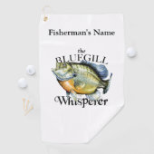 パーソナルブルーギルウィスパーラライト魚釣りタオル ゴルフタオル (インサイチュ)