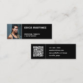 パーソナルポートレートイメージトレーナー スキニー名刺 (正面/裏面)