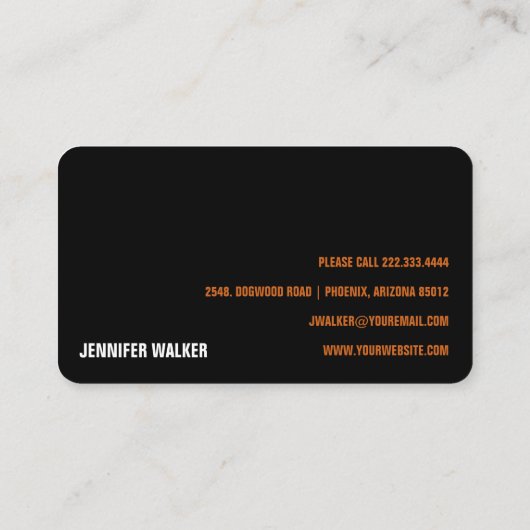 パーソナルモダンフィットネストレーナー 名刺 (裏面)