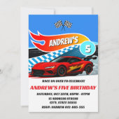 パーソナルラモダンセカースポーツの誕生日の招待 招待状 (正面)