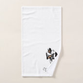 パーソナルランニングサッカー選手 バスタオルセット (ハンドタオル)