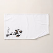 パーソナルランニングサッカー選手 バスタオルセット (ハンドタオル)