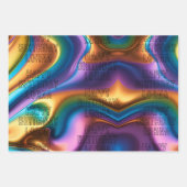 パーソナルレインボープライドラッピング紙3デザイン ラッピングペーパーシート (正面2)