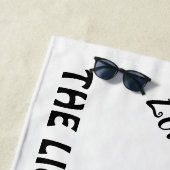 パーソナルレオザライオン〔占星術の〕十二宮図 ビーチタオル (インサイチュ)