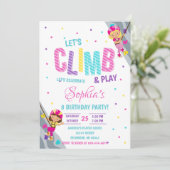 パーソナルロックガール登山誕生日パーティー 招待状 (スタンド正面)