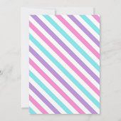 パーソナルロックガール登山誕生日パーティー 招待状 (裏面)