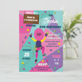 パーソナルロック登山ガールバースデーパーティー 招待状 (スタンド正面)