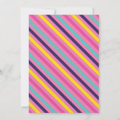 パーソナルロック登山ガールバースデーパーティー 招待状 (裏面)