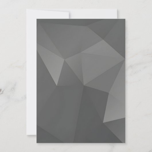 パーソナルロック登山誕生日パーティーの招待 招待状 (裏面)