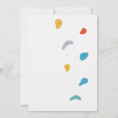 パーソナルロック登山誕生日パーティー 招待状 (裏面)