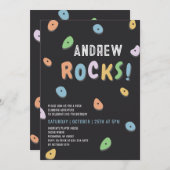 パーソナルロック登山誕生日パーティー 招待状 (正面/裏面)