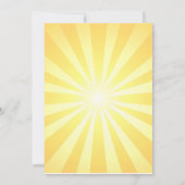 パーソナルロック登山誕生日招待状 招待状 (裏面)