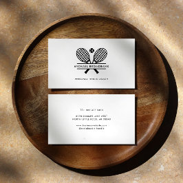 パーソナルローンテニススポーツコーチ 名刺