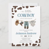 パーソナルワイルドウエストベビーシャワー 招待状 (正面)