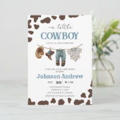 パーソナルワイルドウエストベビーシャワー 招待状 (スタンド正面)