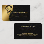 パーソナル体カウチプロフェッショナル モダン 名刺 (正面/裏面)