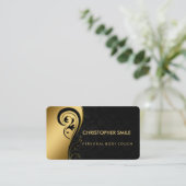 パーソナル体カウチプロフェッショナル モダン 名刺 (スタンド正面)