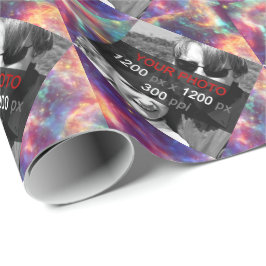 パーソナル創造フォトスターバストラッピング紙 ラッピングペーパー